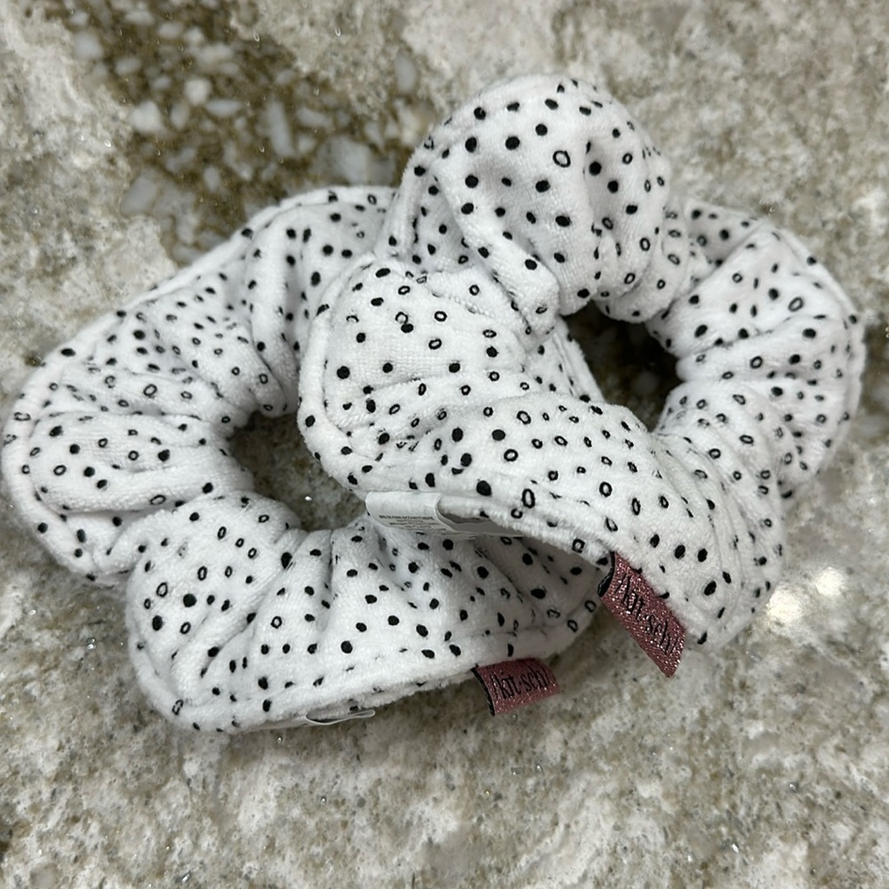 Kitsch Towel Scrunchie 2 Pack - Micro Dot
